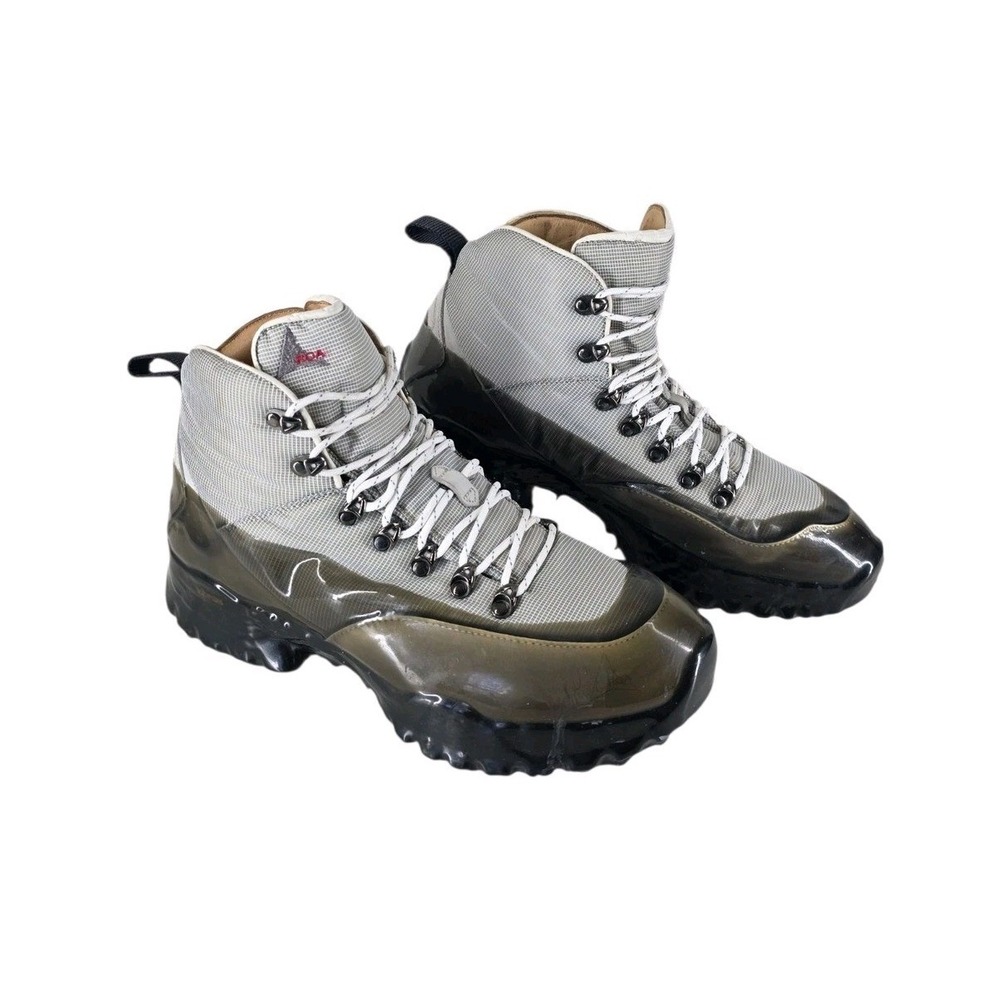 ROA Andreas 515 Trekking Hiking Dipped Boots Mens 11 EU 45 Grey Black Vibram